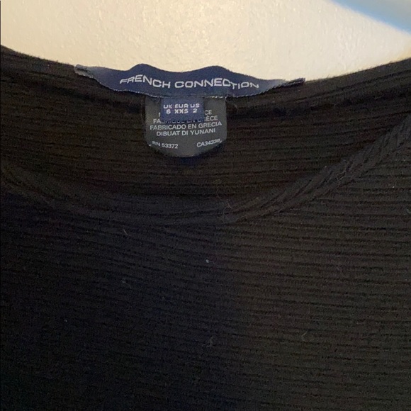 Black French Connection Mini Dress - Picture 4 of 5